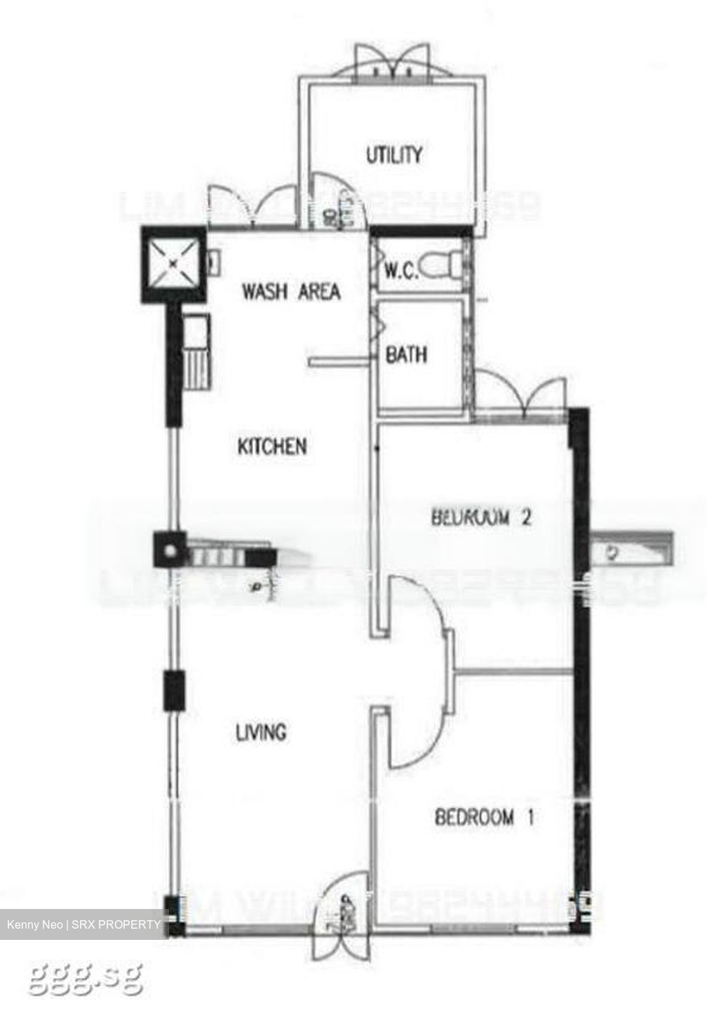 Blk 20 Telok Blangah Crescent (Bukit Merah), HDB 3 Rooms #459405311